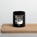 koala tea time glossy mug