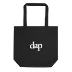 dap organic eco tote bag (black)