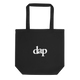 dap organic eco tote bag (black)