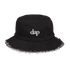 dap distressed denim bucket hat