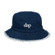 dap fray denim bucket hat (classic)