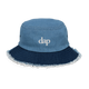 dap fray denim bucket hat (light classic)