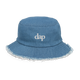 dap fray denim bucket hat (light)