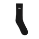 dap embroidered socks (black)