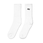 dap embroidery socks (white)