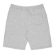 dap embroidery fleece shorts (grey)