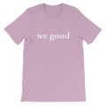 we good tee (heather prism lilac)