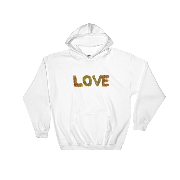 LOVE hoody (white)