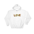 LOVE hoody (white)