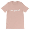 we good tee (heather prism peach)