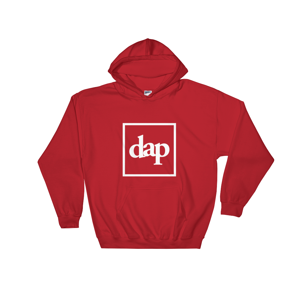 dap box hoodie (red)