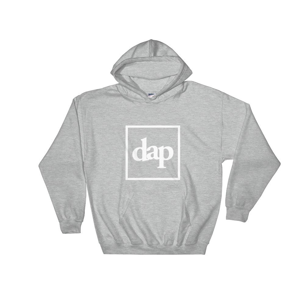 dap box hoodie (grey)