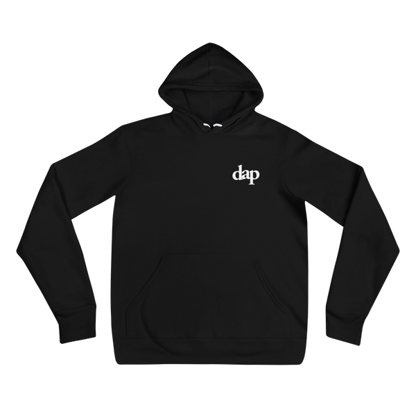 dap fleece hoody (black)