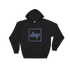 dap denim box hoodie (black)