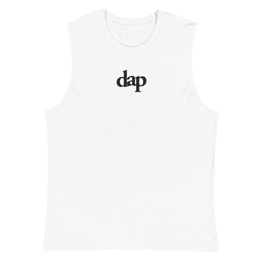 dap muscles tank (white)