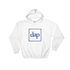 dap denim box hoodie (white)