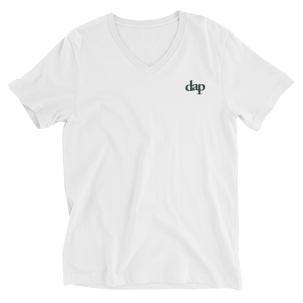 dap v-neck tee (green)