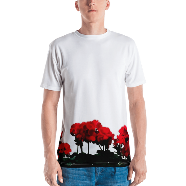 dap floral hem tee