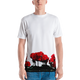 dap floral hem tee