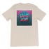 same wave back tee (soft cream)