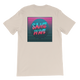 same wave back tee (soft cream)