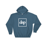 dap box hoodie (indigo blue)