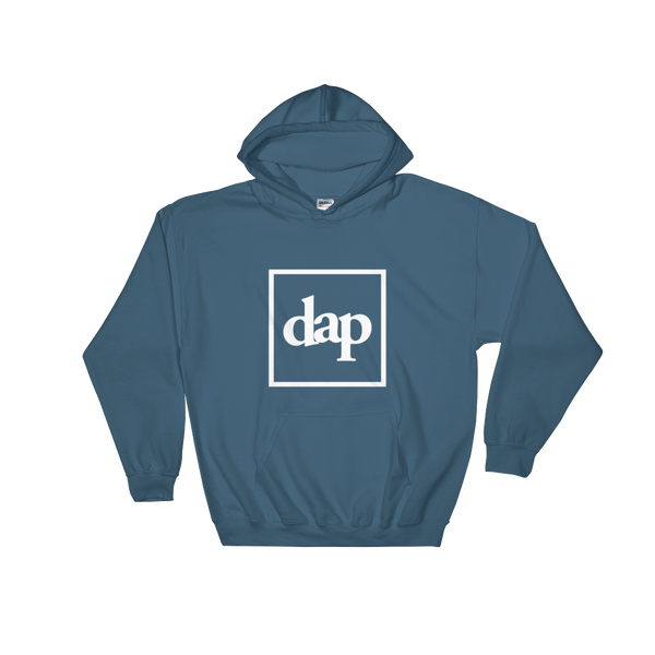 dap box hoodie (indigo blue)