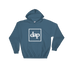 dap box hoodie (indigo blue)