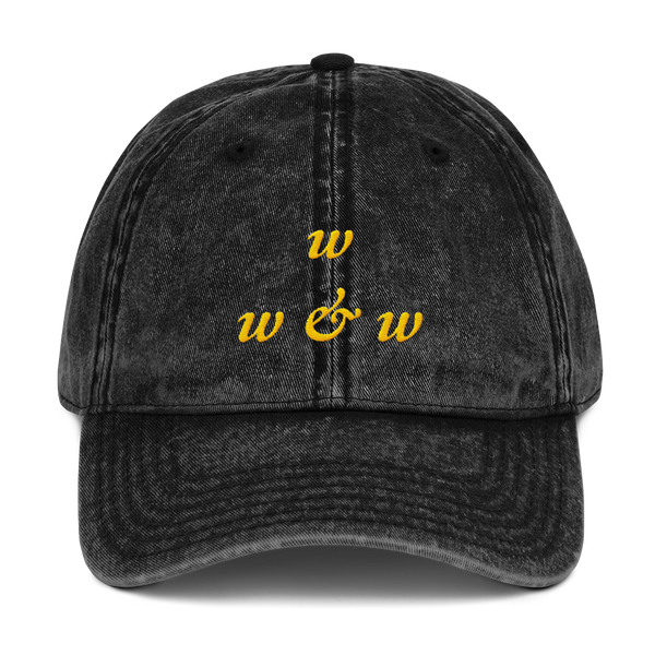 ww&w vintage dad hat