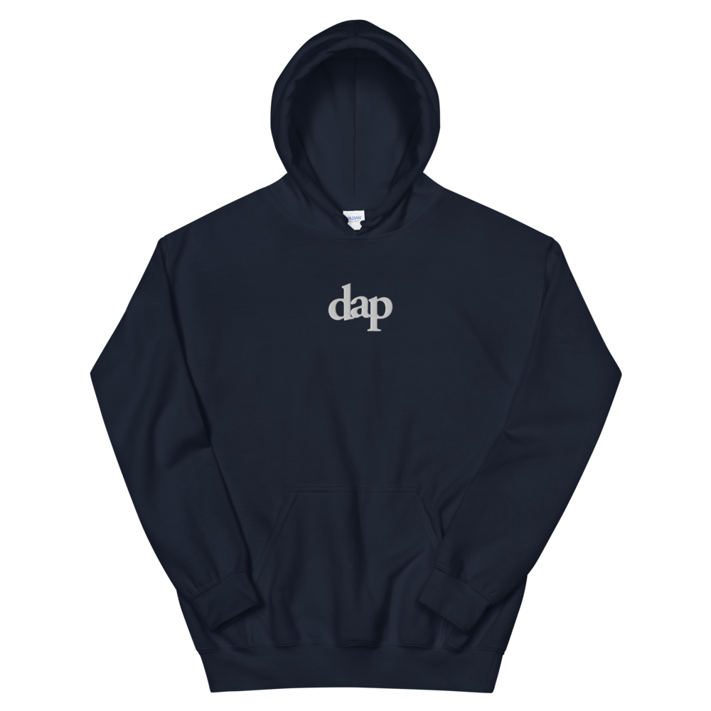 dap embroidery hoody (navy)