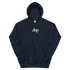 dap embroidery hoody (navy)