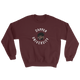 dapper university sweatshirt (maroon)