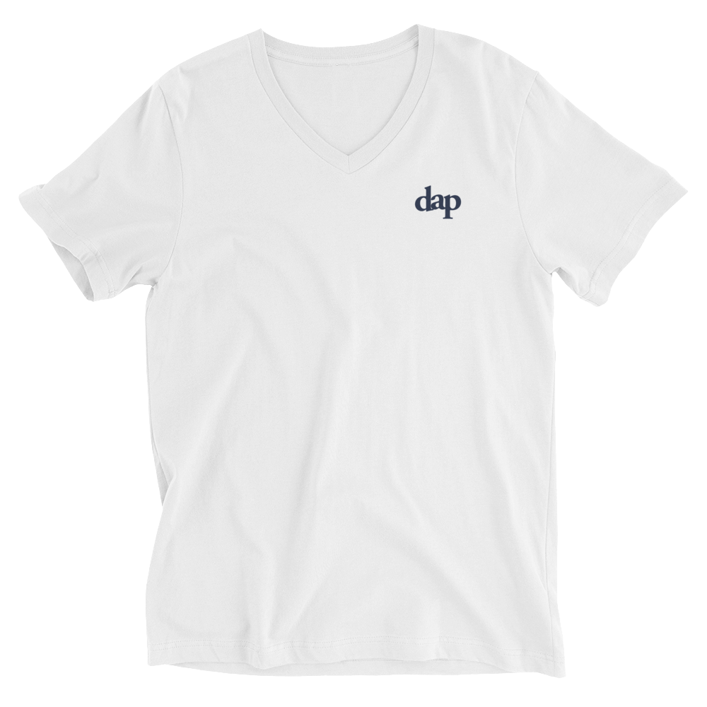 dap v-neck tee (navy)