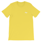 dap embroidery tee (yellow)