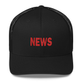 NEWS trucker cap (black)