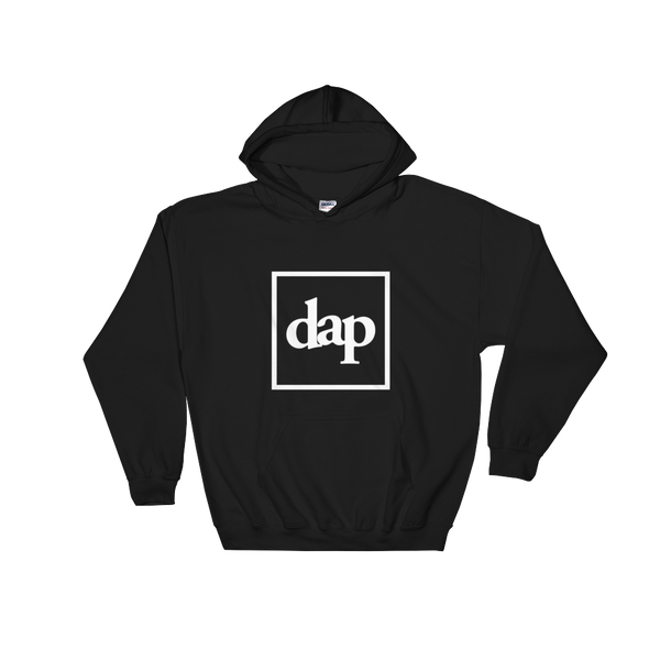 dap box hoodie (black)