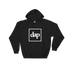 dap box hoodie (black)