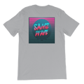 same wave back tee (silver)
