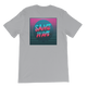 same wave back tee (silver)