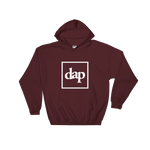 dap box hoodie (maroon)