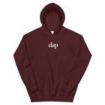 dap embroidery hoody (maroon)