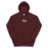 dap embroidery hoody (maroon)