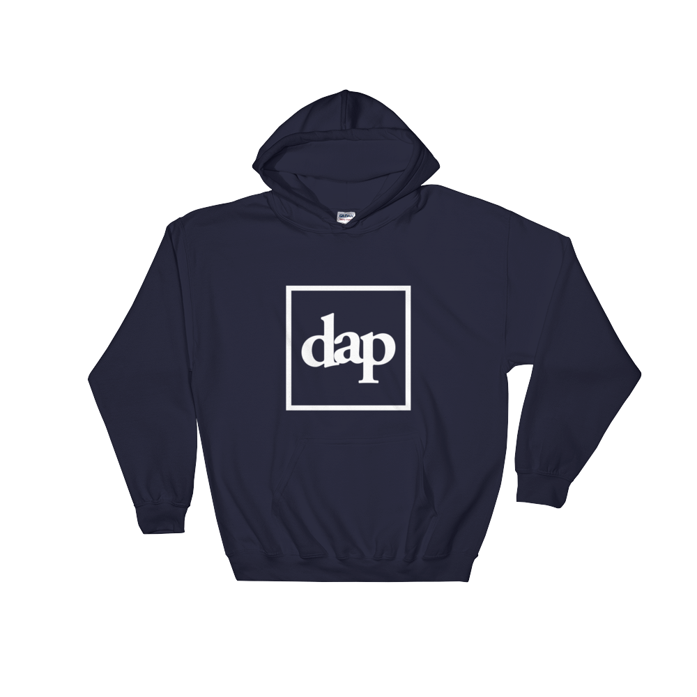 dap box hoodie (navy)