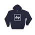 dap box hoodie (navy)