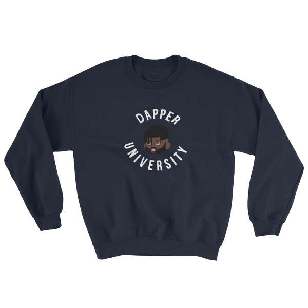 dapper university sweatshirt (navy)