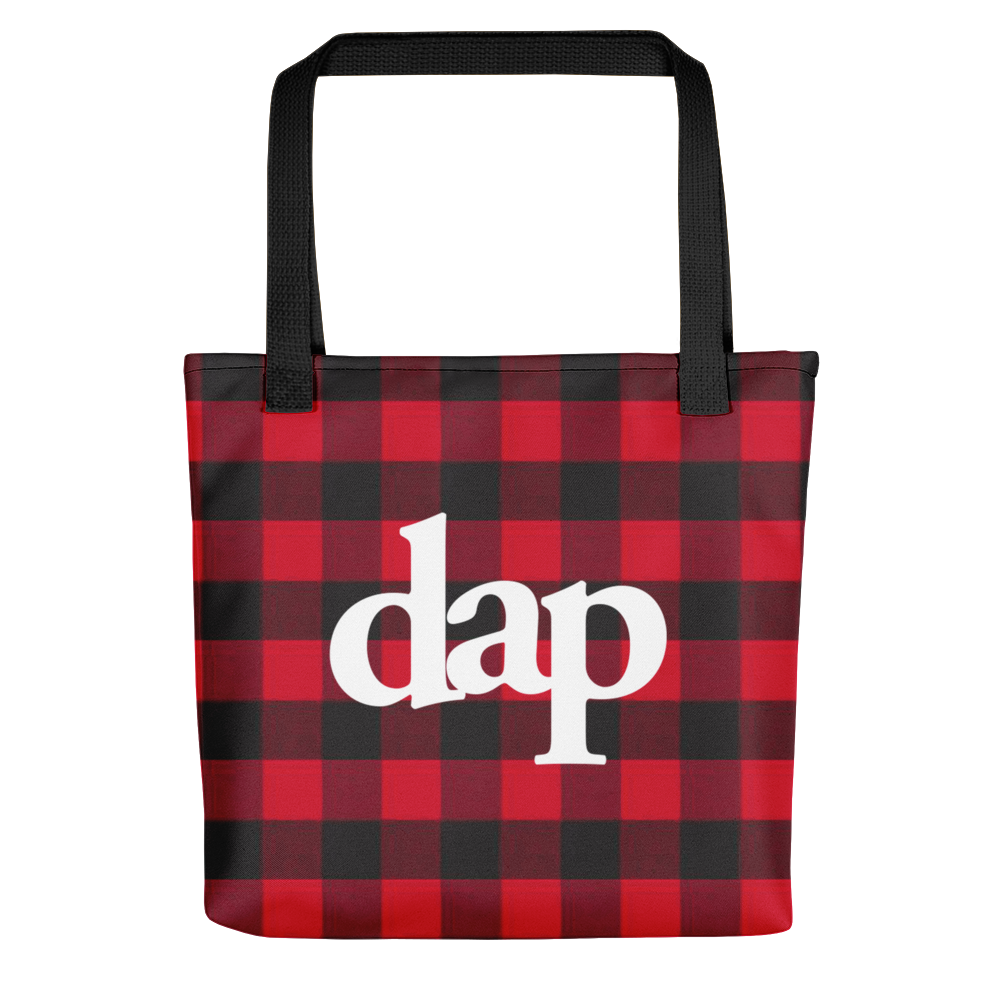 dap flannel tote