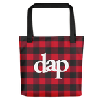 dap flannel tote