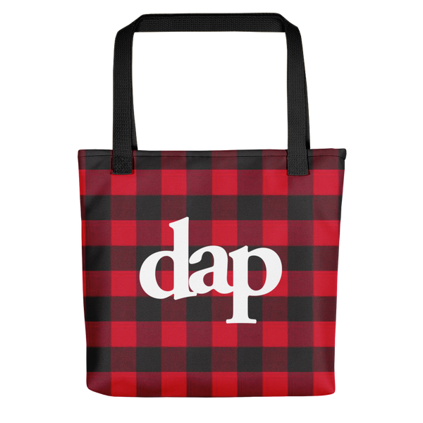 dap flannel tote