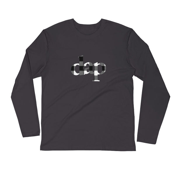 dapflan long sleeve (white/heavy metal)