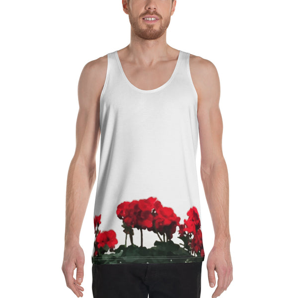 dap floral hem tank